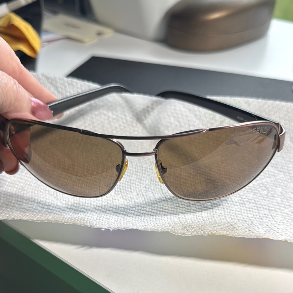 Fendi Brown Sunglasses FS398M